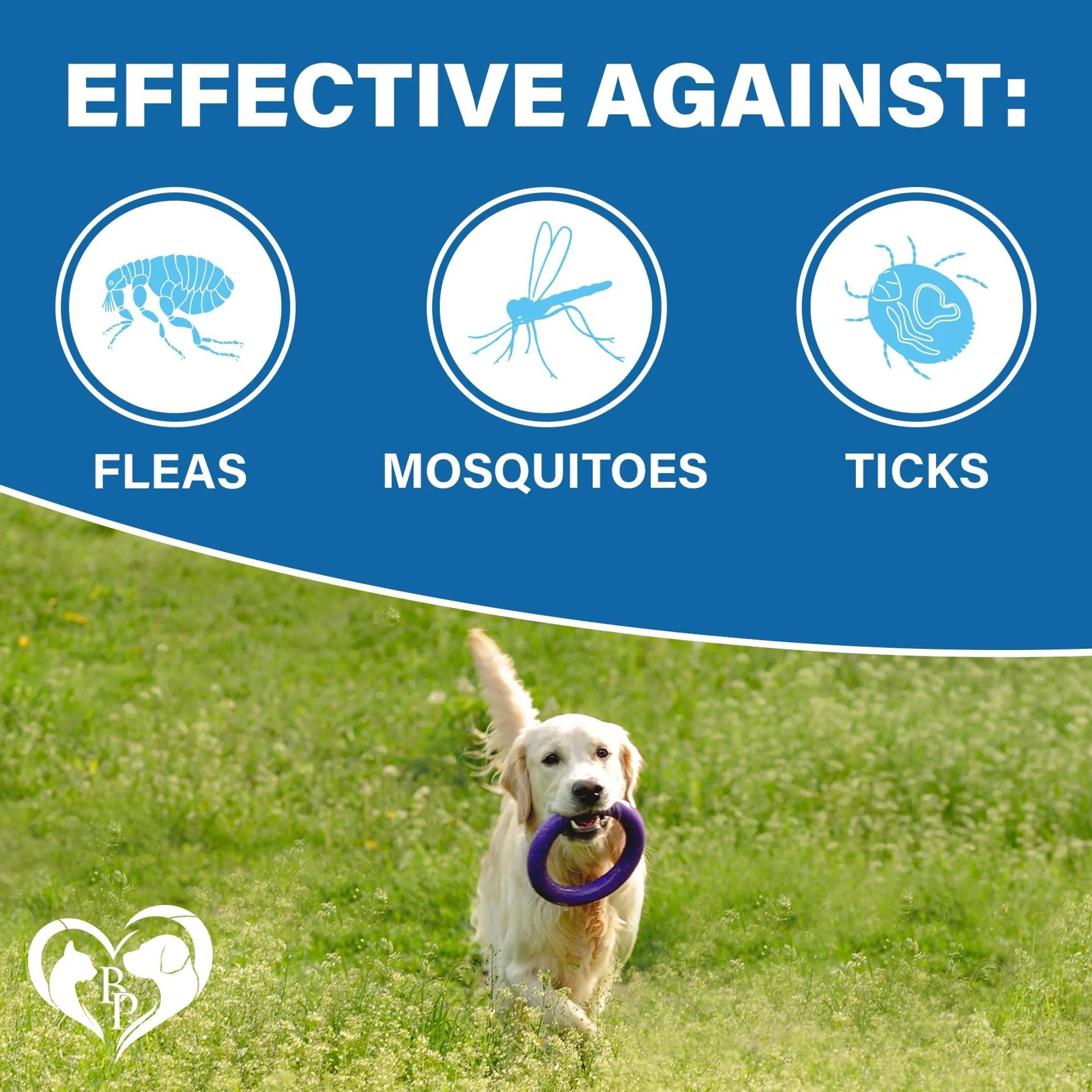 Flea and Tick Prevention Chewable Pills for Dogs and Cats