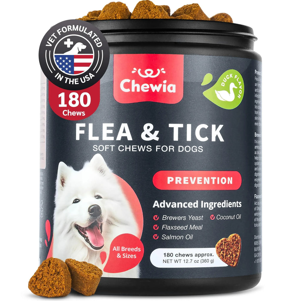 Dog Flea and Tick Treatment Chews